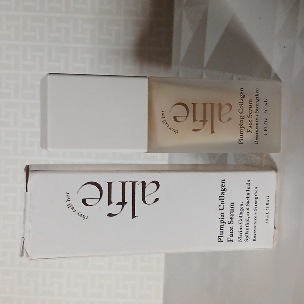NIB 1 Oz They Call Her Alfie Plumping Collagen Face Serum - Picture 1 of 3
